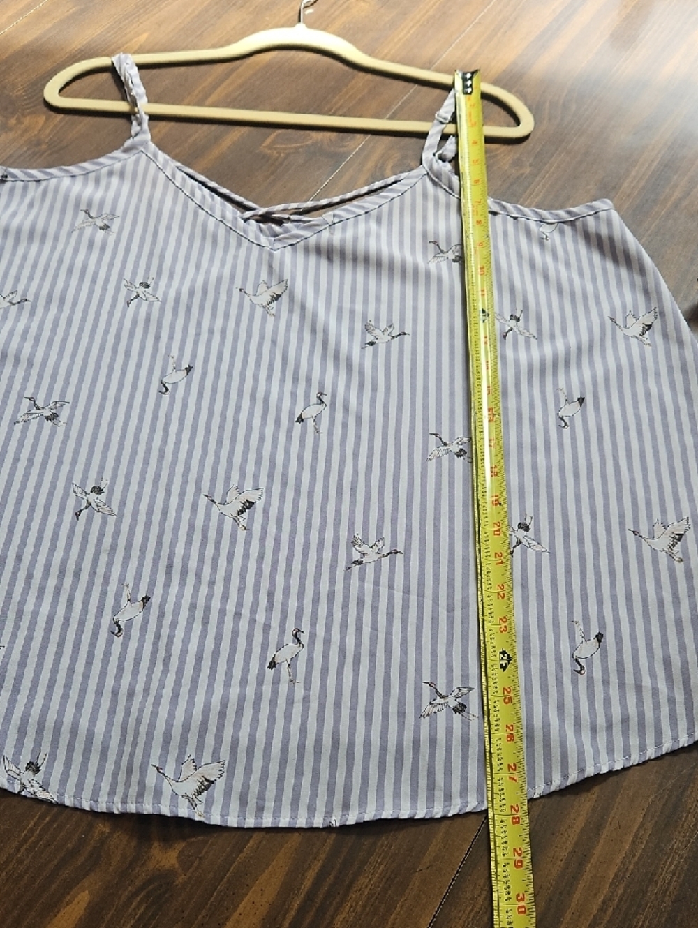 Torrid Camisole with Bird Print - Picture 6 of 9